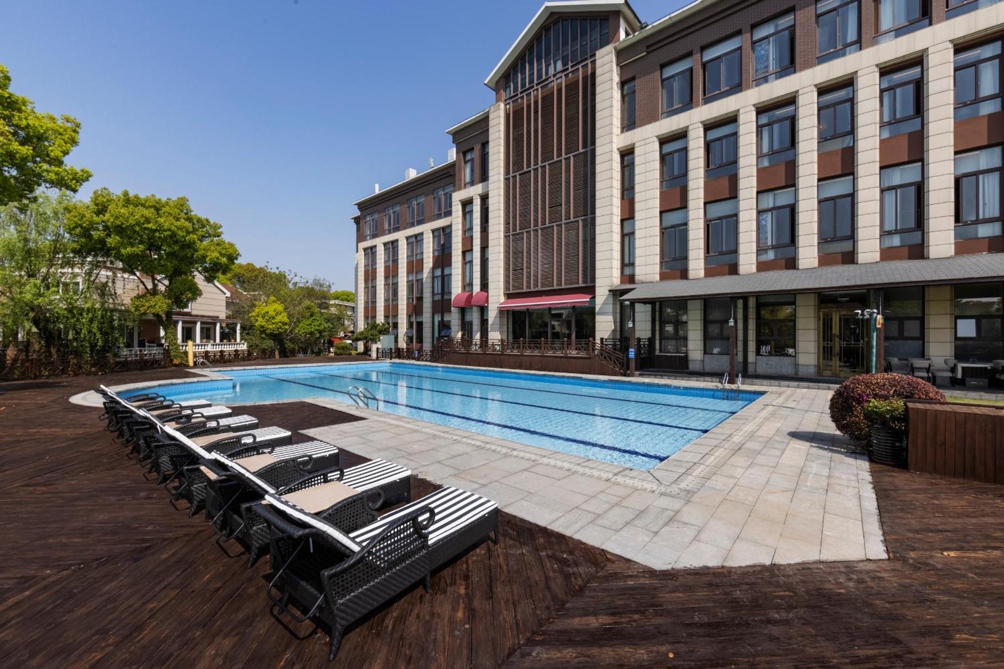 Fondney Hotel Shanghai Necc Hongqiao Airport T2 Xangai Exterior foto