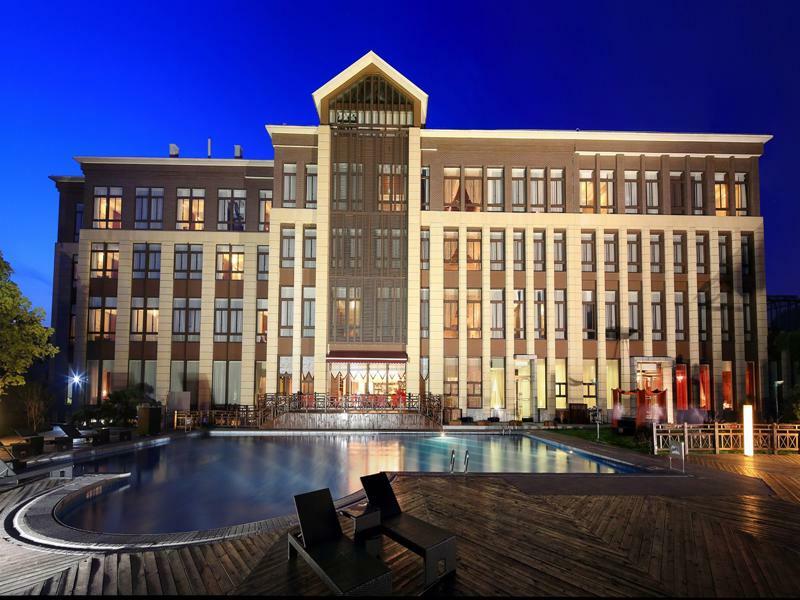 Fondney Hotel Shanghai Necc Hongqiao Airport T2 Xangai Exterior foto