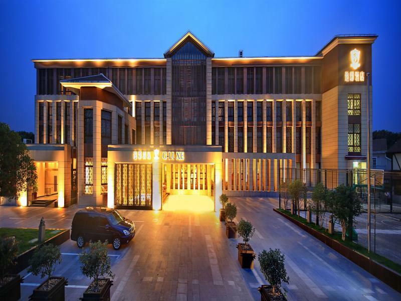 Fondney Hotel Shanghai Necc Hongqiao Airport T2 Xangai Exterior foto